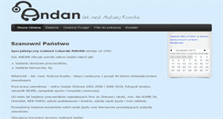 Desktop Screenshot of andan.zlotow.net