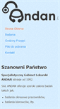 Mobile Screenshot of andan.zlotow.net